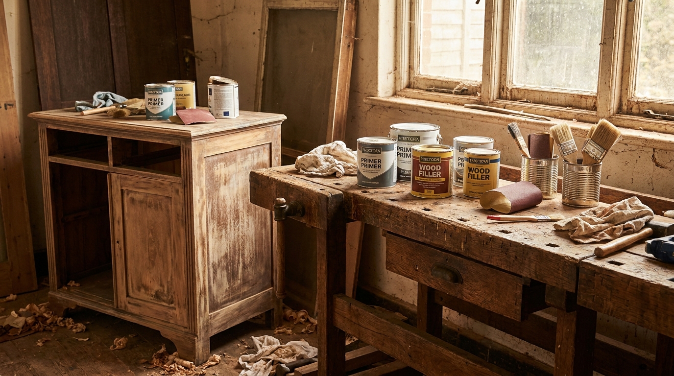 découvrez les secrets cachés sous la peinture sèche de mon vieux meuble, révélés par un ébéniste passionné et expert.