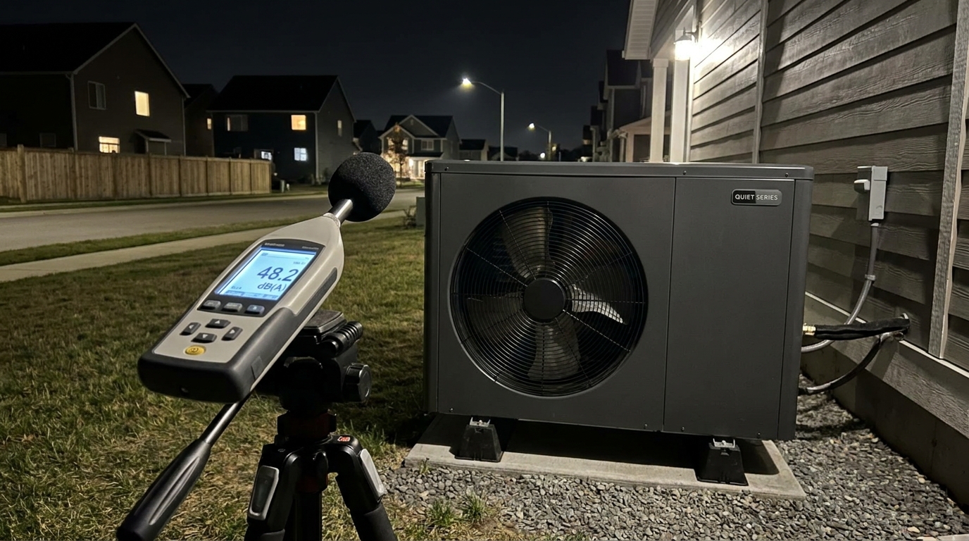découvrez pourquoi le bruit de la pompe à chaleur de la piscine voisine à 23 h ne dépend pas de votre patience, mais du chiffre 3 qui change tout. explications et solutions.