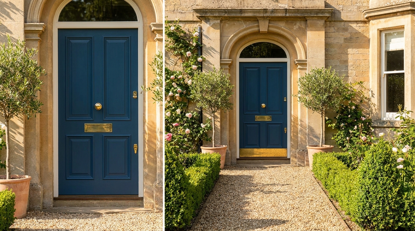 découvrez comment un simple geste de repeindre une porte lors d'une matinée a révélé bien plus qu'une rénovation, en traversant la rue et en changeant une perspective.