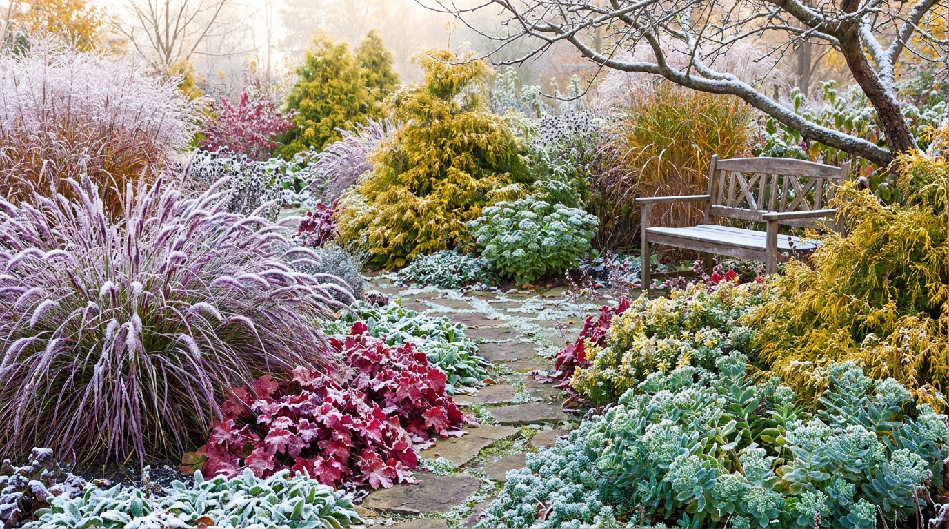 transformez votre jardin d'hiver avec ces plantes splendides qui résistent au froid et à la neige, apportant couleur et vie même pendant les mois les plus froids.