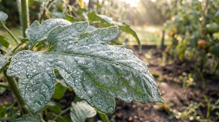 découvrez comment un arrosage quotidien de votre potager d'été a mené à une révélation surprenante sous les feuilles sur l'auteur des dégâts dans vos plants.
