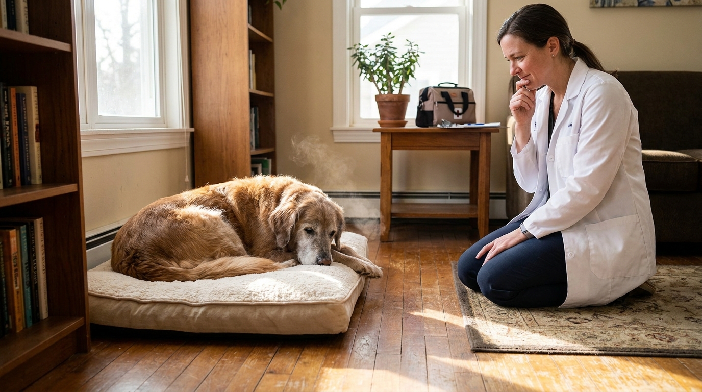 découvrez les vérités étonnantes derrière le soupir de votre chien lorsqu'il s'allonge, expliquées par mon vétérinaire. comprenez mieux votre compagnon à quatre pattes grâce à ces révélations.