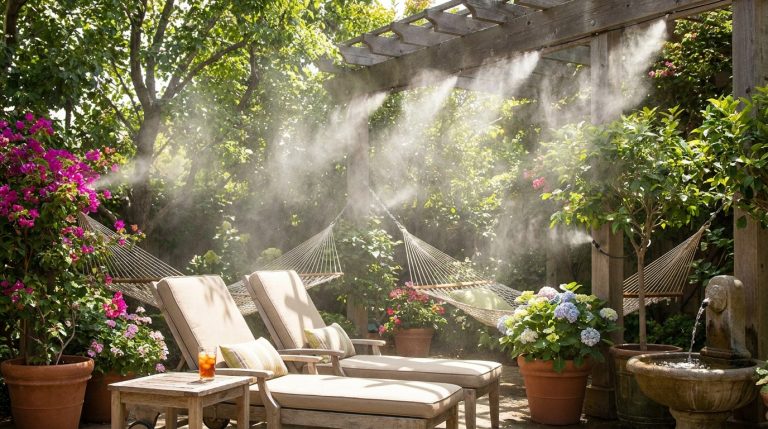 découvrez notre kit brumisateur à 45 €, la solution idéale pour rafraîchir votre jardin et profiter d'une oasis de fraîcheur tout l'été. dites adieu à la chaleur estivale en un clin d'œil !