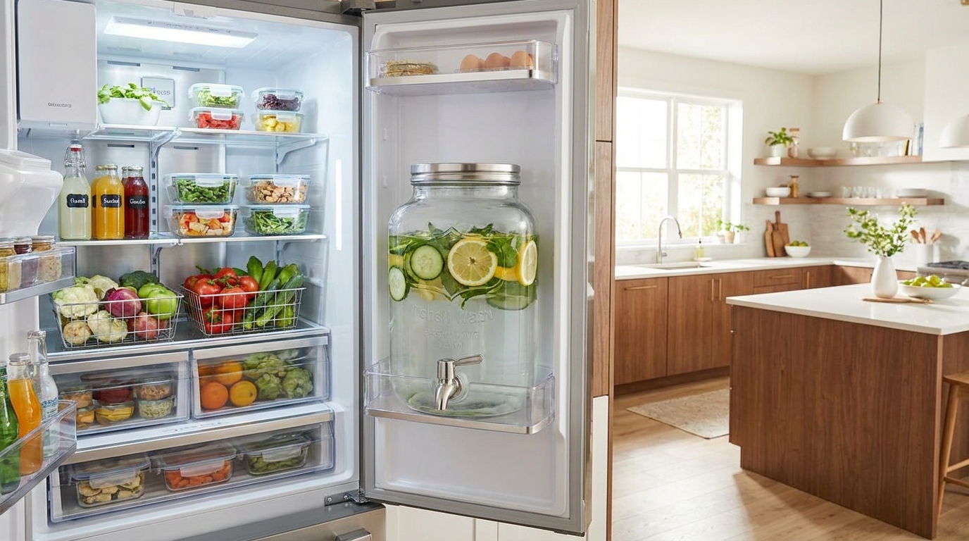 découvrez l'astuce ikea à 12,99 € qui remplace les packs d'eau encombrants et vous sert des boissons fraîches directement au robinet pour un confort optimal.