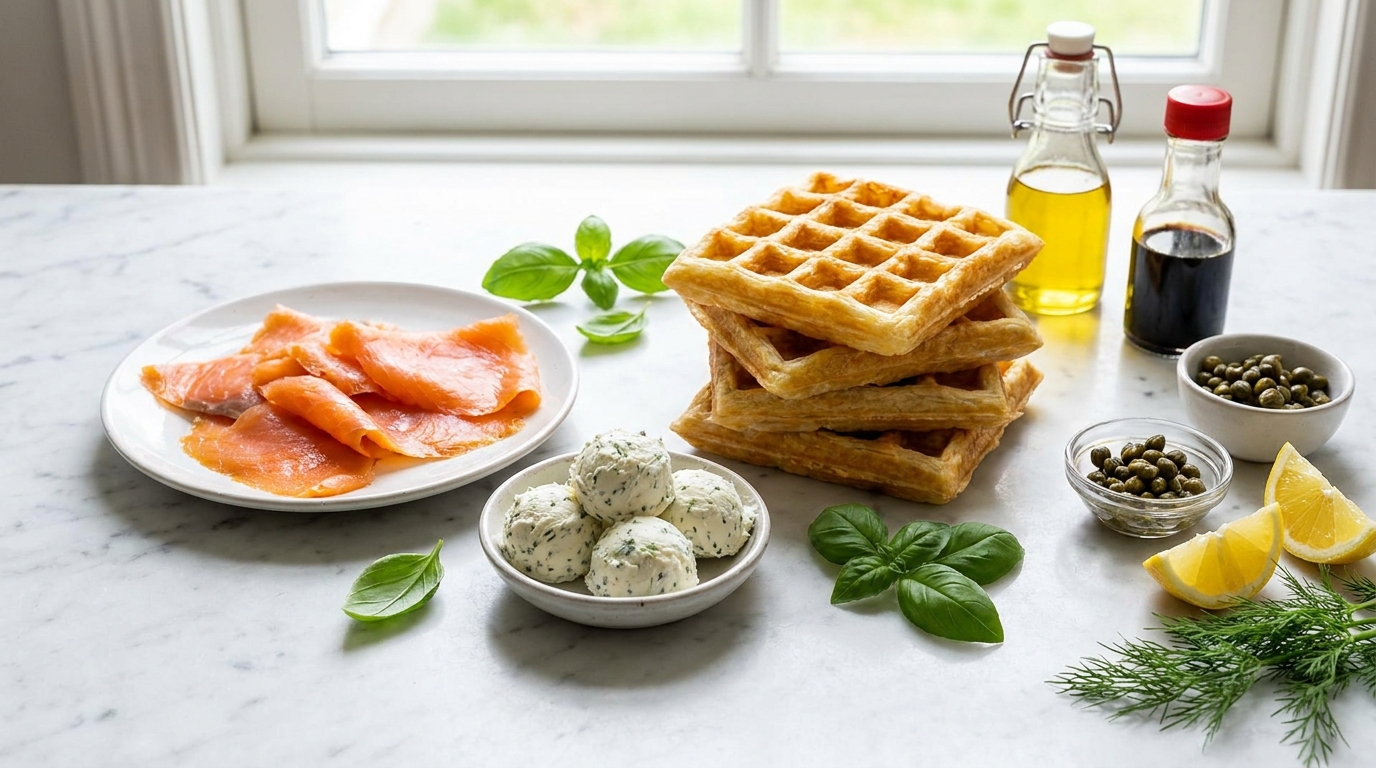 découvrez la recette rapide et facile des gaufres feuilletées au saumon, un délice gourmand prêt en moins de 3 minutes pour régaler toute la famille sans passer des heures en cuisine.