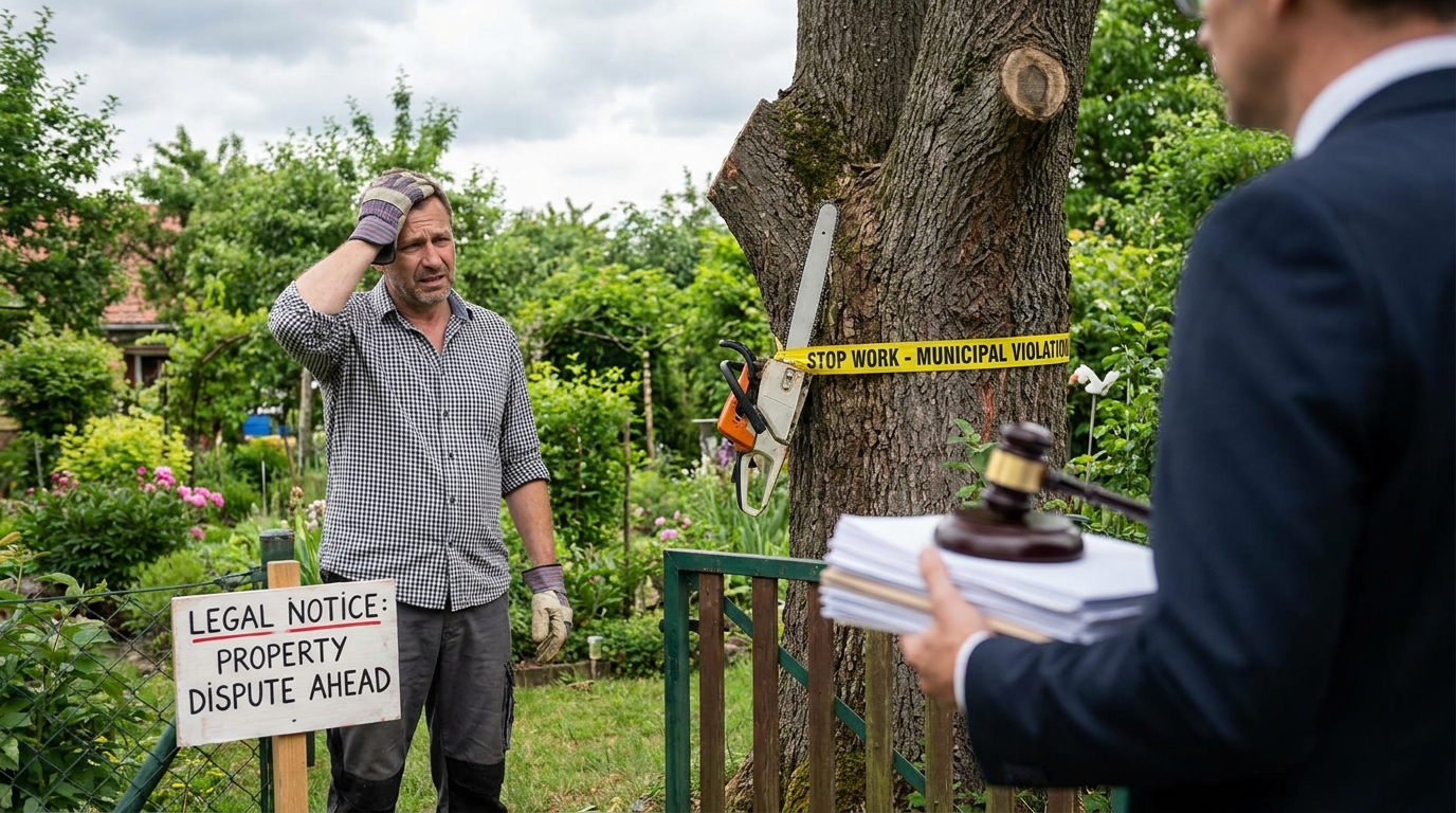 découvrez pourquoi abattre un arbre dans votre jardin sans autorisation peut vous coûter une amende de plusieurs milliers d'euros et quelles sont les règles à respecter pour éviter les sanctions.