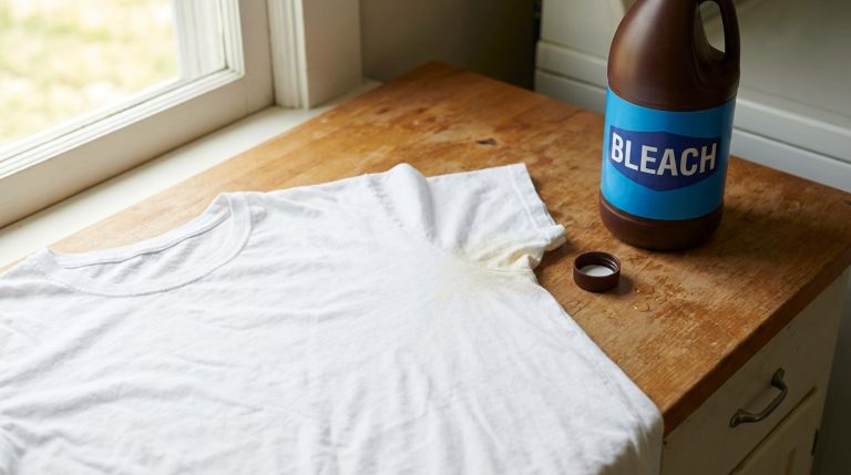 découvrez pourquoi la javel peut jaunir un tee-shirt blanc au lieu de le blanchir et apprenez les astuces pour éviter ce désagrément courant.