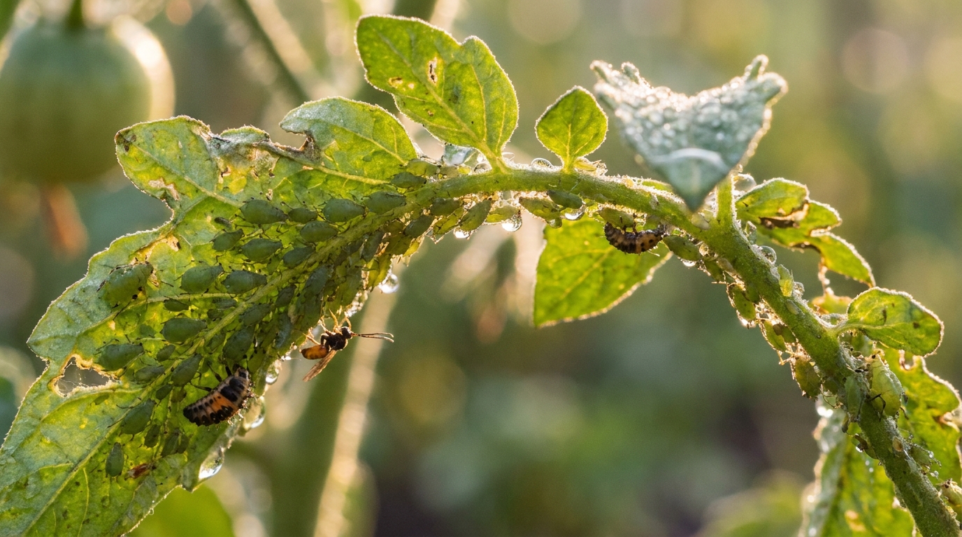 découvrez comment les maraîchers remplacent les pesticides en utilisant trois ingrédients de cuisine efficaces pour combattre les pucerons et protéger leurs cultures naturellement.