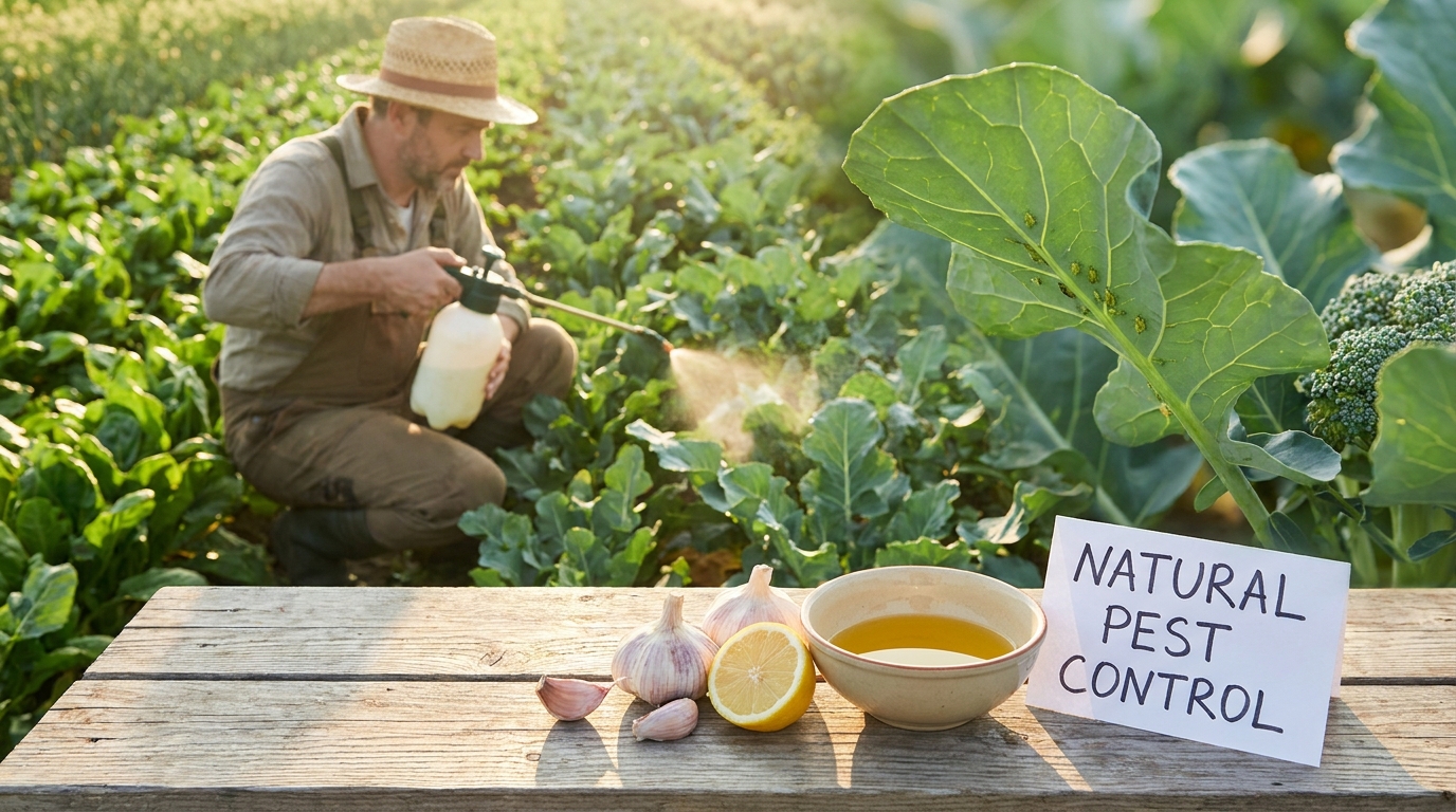 découvrez comment les maraîchers remplacent les pesticides par 3 ingrédients de cuisine naturels efficaces pour lutter contre les pucerons et protéger leurs cultures.