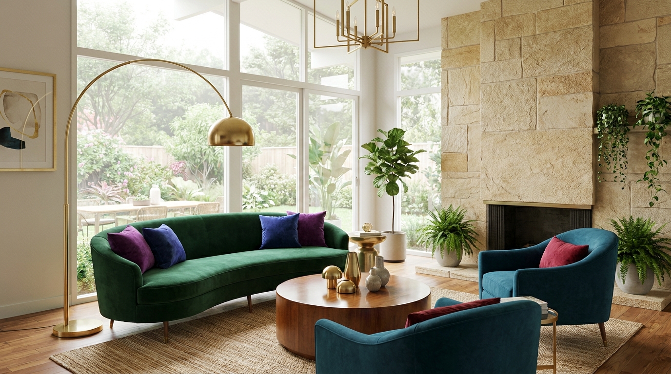 découvrez les tendances déco été 2024 avec des teintes intenses qui remplacent le vert sauge pour un salon à la fois apaisant et sophistiqué. apportez une touche de fraîcheur et d'élégance à votre intérieur cet été.