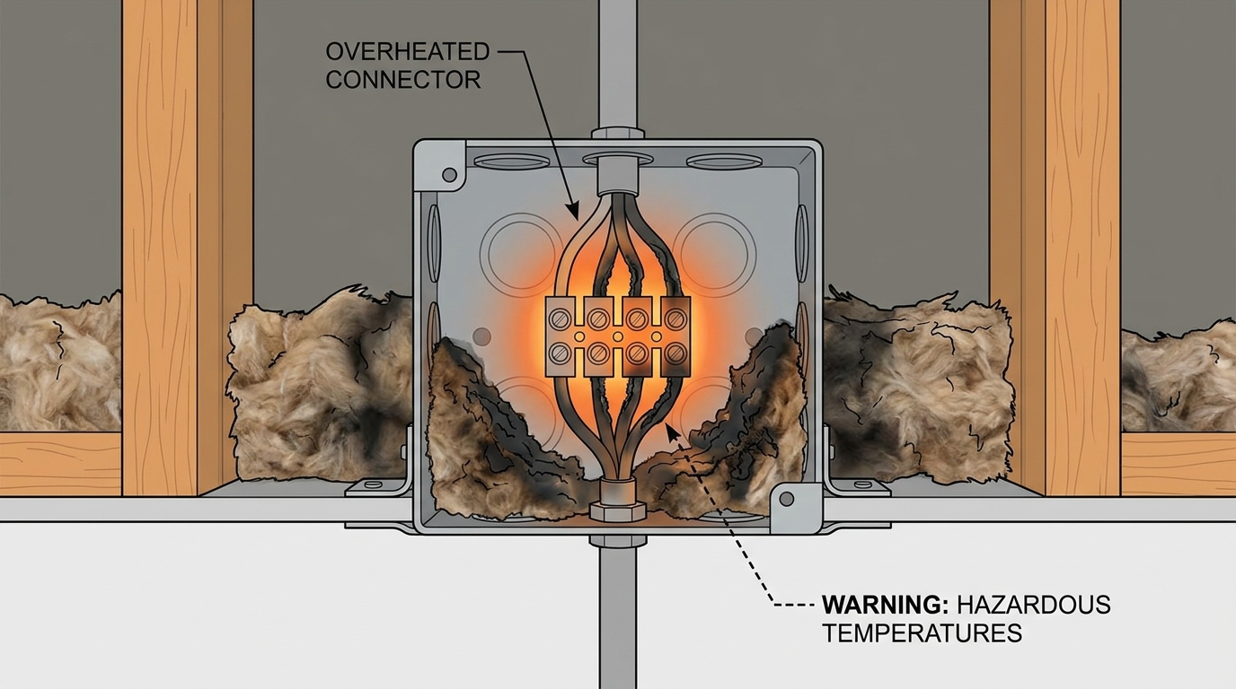 découvrez pourquoi connecter des fils souples directement dans un domino peut entraîner des problèmes électriques, avec le témoignage d'un électricien qui explique les risques de surchauffe dans la boîte.