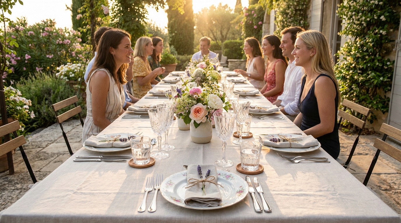 découvrez comment un petit détail à seulement 2 € peut transformer vos tables estivales en véritables chefs-d'œuvre d'élégance et charmer tous vos invités.