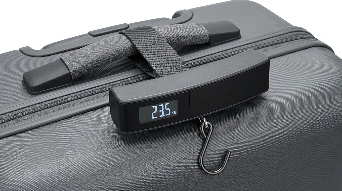 découvrez ce gadget action à seulement 2,88 € qui élimine le stress de la valise en mesurant son poids en quelques secondes avec une précision remarquable.