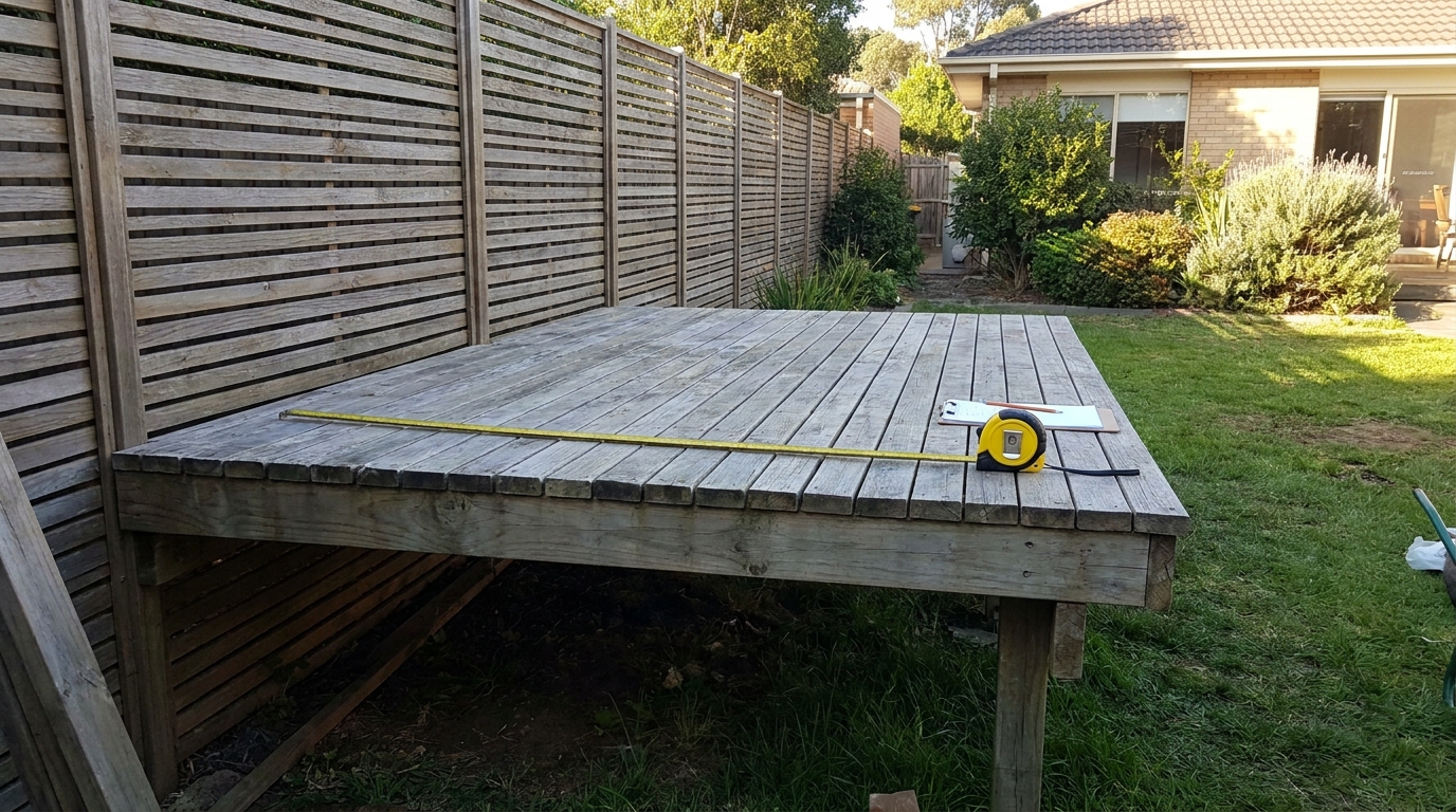 découvrez pourquoi la loi protège vos droits concernant une terrasse en bois surélevée chez votre voisin, et l'importance des mesures précises pour résoudre les litiges.