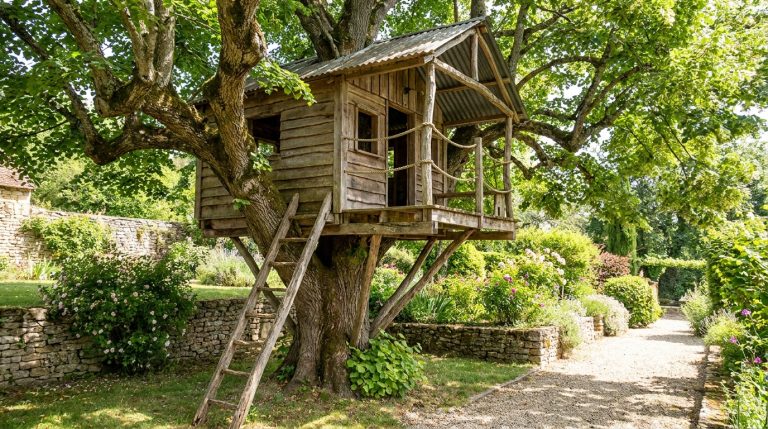 découvrez l'histoire captivante d'une cabane perchée construite en un week-end pour des enfants, et comment la lettre officielle de la mairie, reçue trois mois plus tard, révèle des secrets inattendus derrière cette construction.
